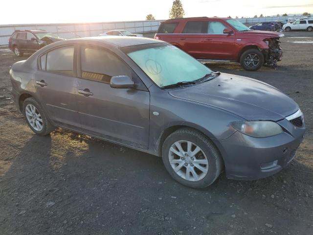 JM1BK32F681777147 - 2008 MAZDA 3 I GRAY photo 4