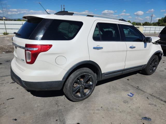 1FM5K8D80DGA30610 - 2013 FORD EXPLORER XLT WHITE photo 3