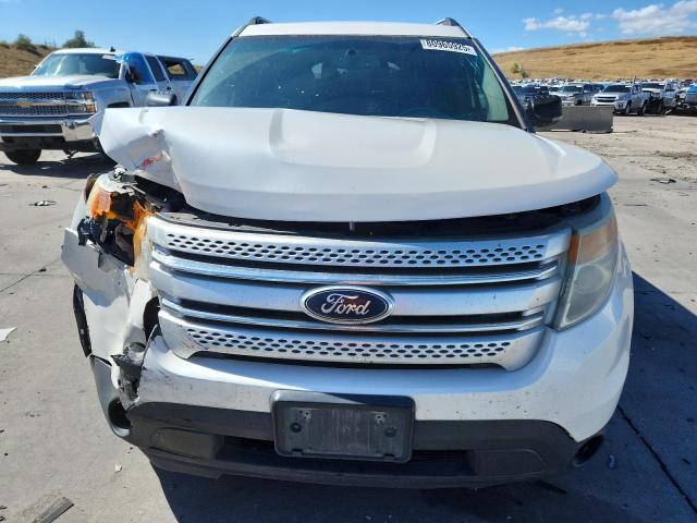 1FM5K8D80DGA30610 - 2013 FORD EXPLORER XLT WHITE photo 5