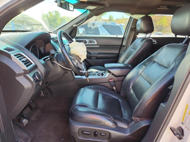 1FM5K8D80DGA30610 - 2013 FORD EXPLORER XLT WHITE photo 7