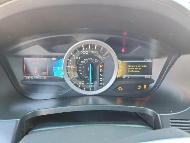 1FM5K8D80DGA30610 - 2013 FORD EXPLORER XLT WHITE photo 9