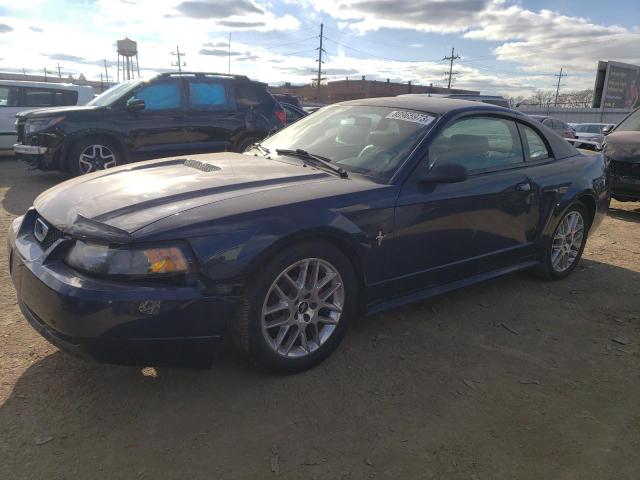 1FAFP40451F262746 - 2001 FORD MUSTANG BLUE photo 1