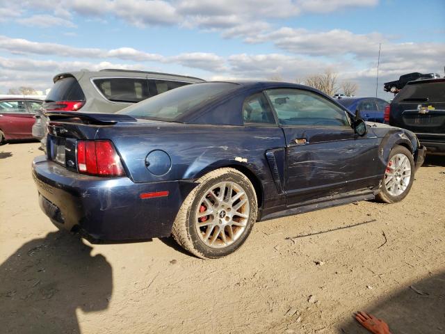 1FAFP40451F262746 - 2001 FORD MUSTANG BLUE photo 3