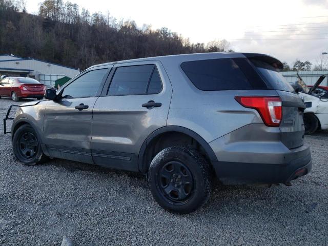 1FM5K8AT3GGB12912 - 2016 FORD EXPLORER POLICE INTERCEPTOR Մոխրագույն լուսանկար 2