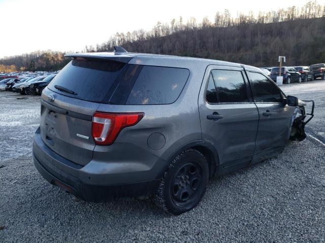 1FM5K8AT3GGB12912 - 2016 FORD EXPLORER POLICE INTERCEPTOR GRAY photo 3