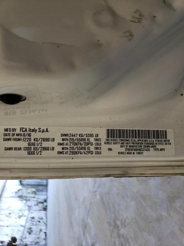 ZFBERFAB1H6D37435 - 2017 RAM PROMASTER 白色 照片 13