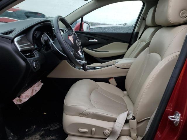 LRBFX2SA9LD089554 - 2020 BUICK ENVISION ESSENCE BURGUNDY photo 7