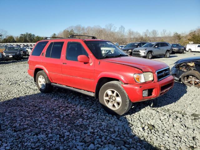 JN8DR07X91W506844 - 2001 NISSAN PATHFINDER LE RED photo 4