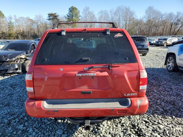 JN8DR07X91W506844 - 2001 NISSAN PATHFINDER LE RED photo 6