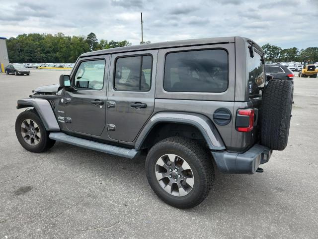 1C4HJXEN1JW283715 - 2018 JEEP WRANGLER U SAHARA Grau Foto 2
