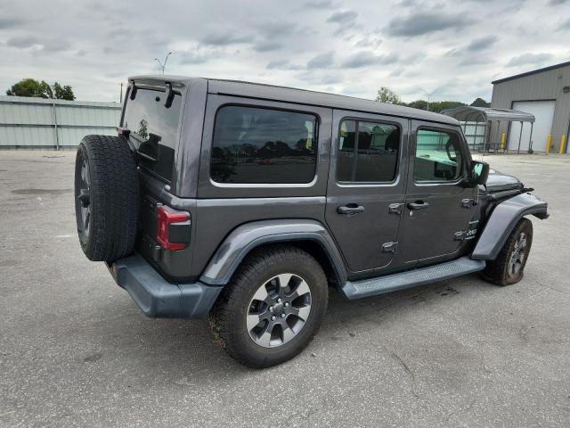 1C4HJXEN1JW283715 - 2018 JEEP WRANGLER U SAHARA Grau Foto 3
