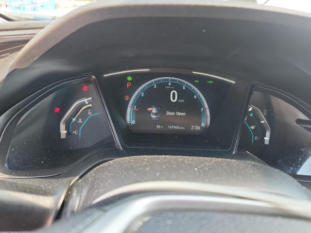 19XFC2F61KE012645 - 2019 HONDA CIVIC LX BLACK photo 9