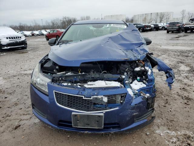 1G1PA5SG7D7284106 - 2013 CHEVROLET CRUZE LS BLUE photo 5