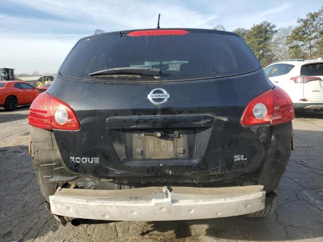 JN8AS5MT7AW026338 - 2010 NISSAN ROGUE S BLACK photo 6