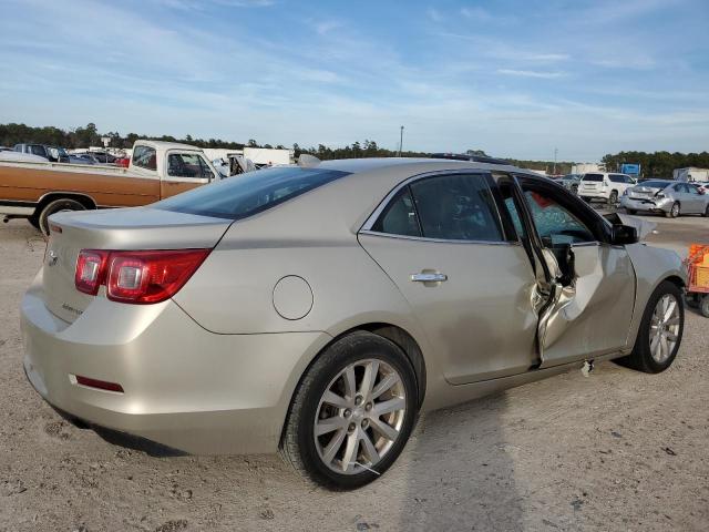 1G11H5SLXEF220454 - 2014 CHEVROLET MALIBU LTZ BEIGE photo 3