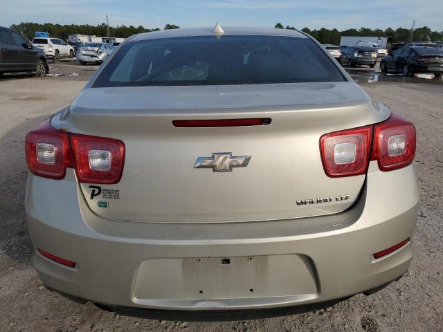 1G11H5SLXEF220454 - 2014 CHEVROLET MALIBU LTZ BEIGE photo 6