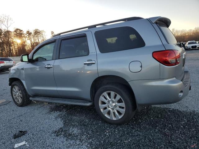 5TDDY5G14DS079620 - 2013 TOYOTA SEQUOIA PLATINUM SILVER photo 2