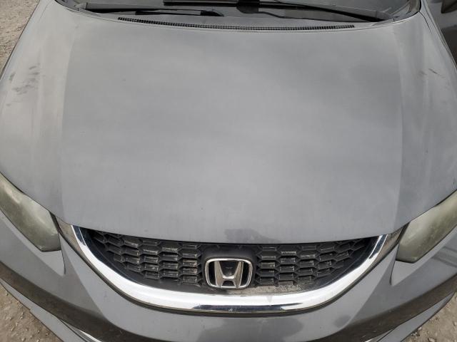 19XFB2F50DE054026 - 2013 HONDA CIVIC LX GRAY photo 11