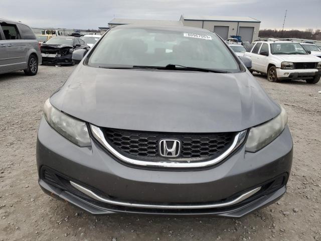 19XFB2F50DE054026 - 2013 HONDA CIVIC LX GRAY photo 5