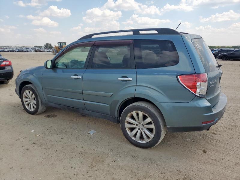 JF2SHAEC6BH732648 - 2011 SUBARU FORESTER LIMITED Turquesa foto 2