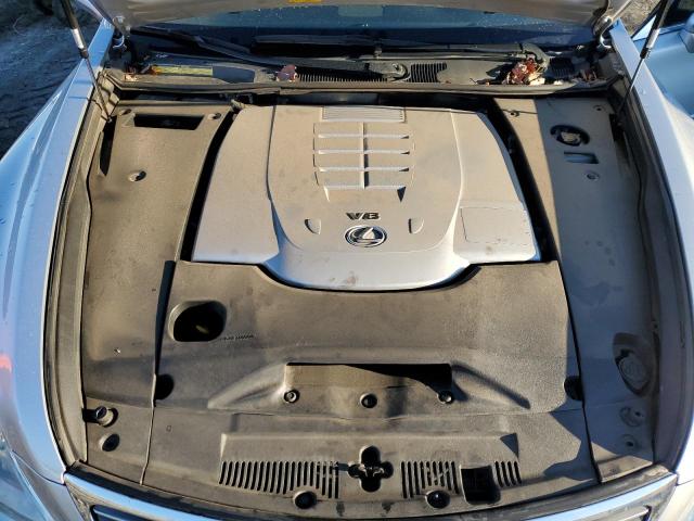 JTHBL46F485056488 - 2008 LEXUS LS 460 SILVER photo 11