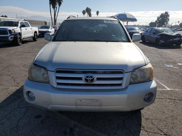 JTEDP21A740016892 - 2004 TOYOTA HIGHLANDER BASE Արծաթագույն լուսանկար 5