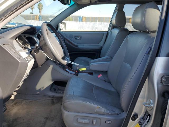 JTEDP21A740016892 - 2004 TOYOTA HIGHLANDER BASE Արծաթագույն լուսանկար 7