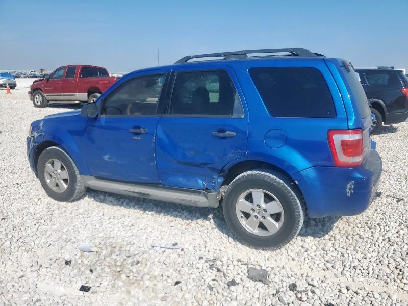 1FMCU0DG5BKB30142 - 2011 FORD ESCAPE XLT BLUE photo 2
