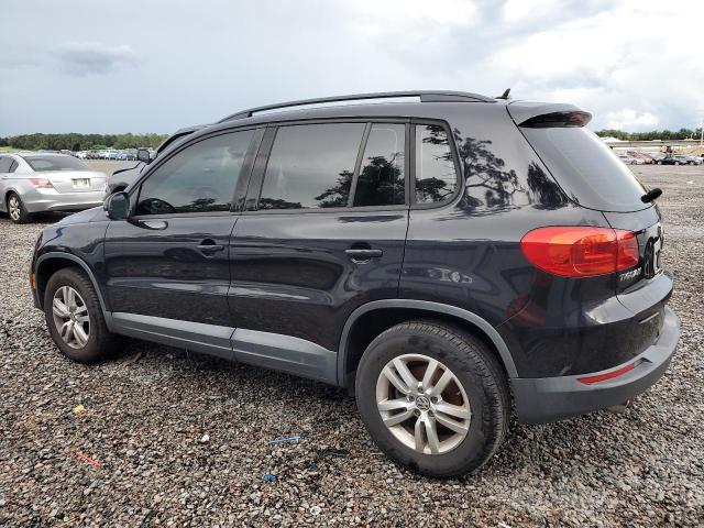 WVGAV7AX0GW597664 - 2016 VOLKSWAGEN TIGUAN S BLACK photo 2