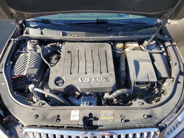 1G4GE5GV2AF270498 - 2010 BUICK LACROSSE CXS BROWN photo 11