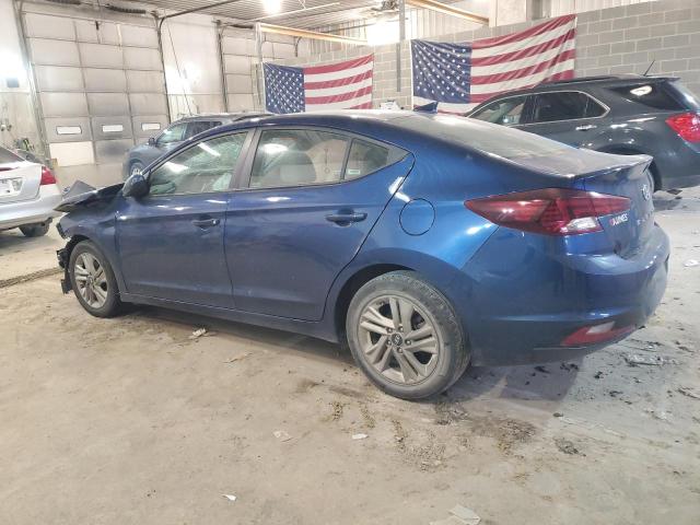 5NPD84LF7LH631028 - 2020 HYUNDAI ELANTRA SEL BLUE photo 2