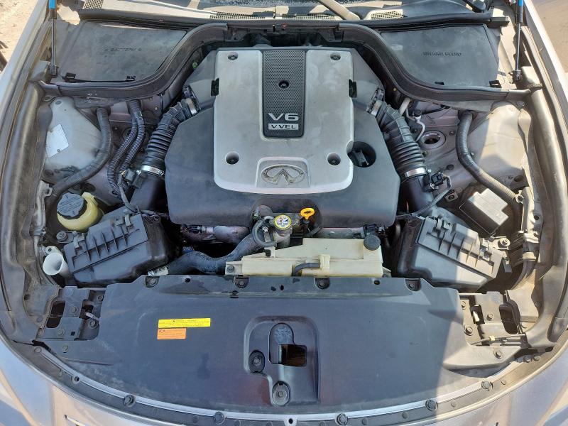 JNKCV64E68M106723 - 2008 INFINITI G37 BASE GRAY photo 11