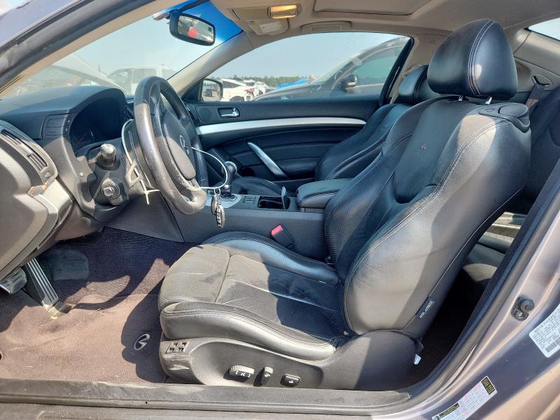 JNKCV64E68M106723 - 2008 INFINITI G37 BASE GRAY photo 7