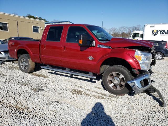 1FT7W2BT6DEB84644 - 2013 FORD F250 SUPER DUTY MAROON photo 4