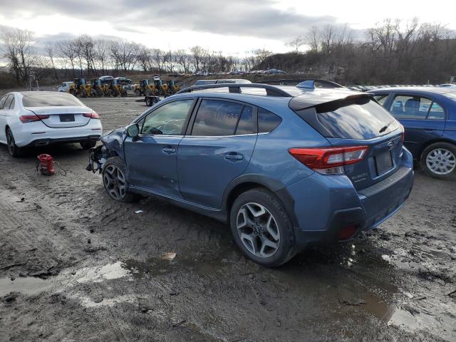 JF2GTAMC6J8288286 - 2018 SUBARU CROSSTREK LIMITED BLUE photo 2