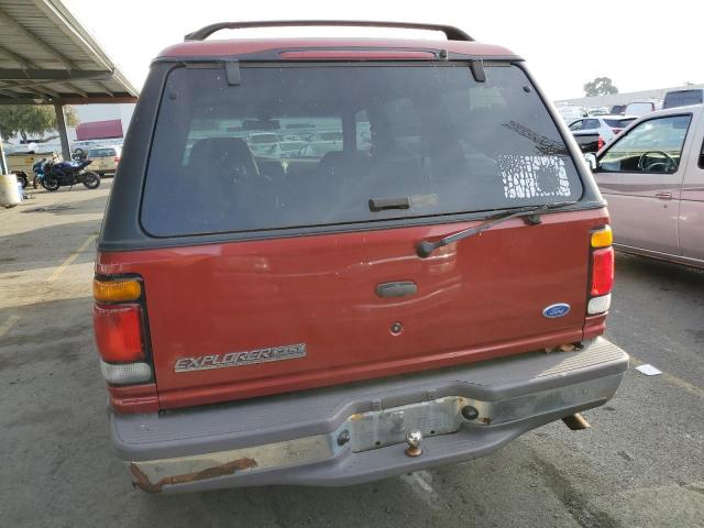 1FMDU34E1VUC20238 - 1997 FORD EXPLORER MAROON photo 6