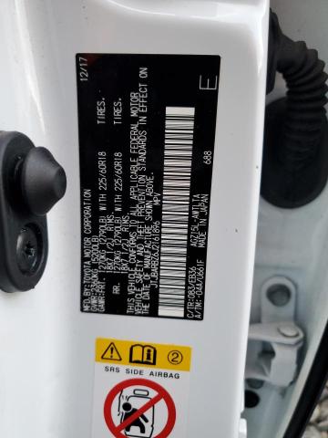 JTJBARBZ6J2161896 - 2018 LEXUS NX 300 BASE 白色 照片 13