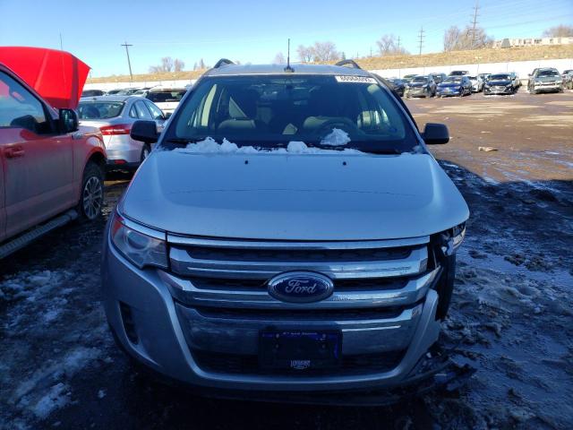 2FMDK4GC2DBE37825 - 2013 FORD EDGE SE SILVER photo 5