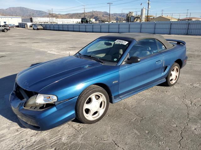 1FAFP45X4WF203245 - 1998 FORD MUSTANG GT BLUE photo 1