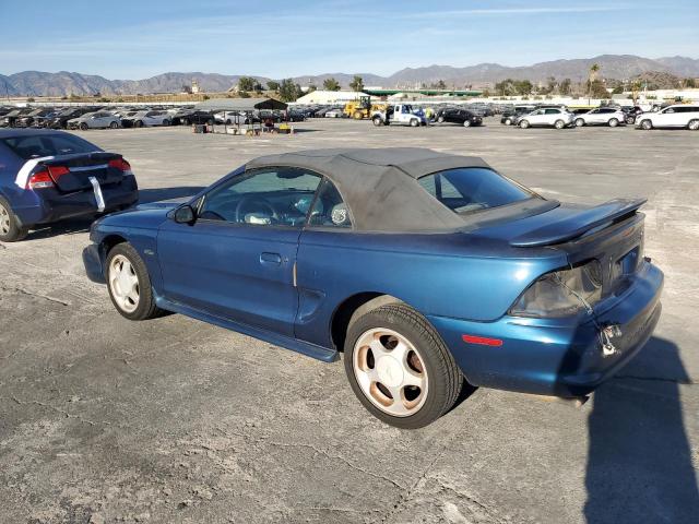 1FAFP45X4WF203245 - 1998 FORD MUSTANG GT BLUE photo 2