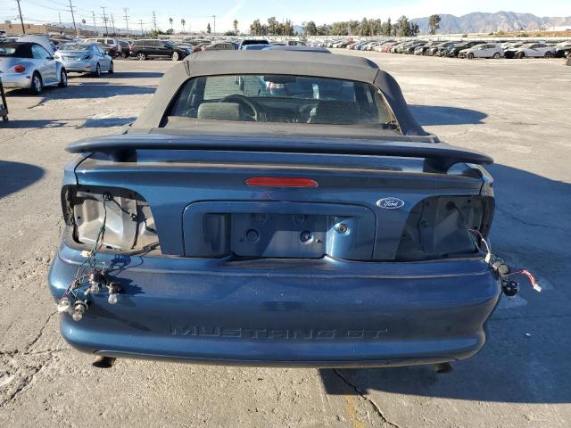 1FAFP45X4WF203245 - 1998 FORD MUSTANG GT BLUE photo 6