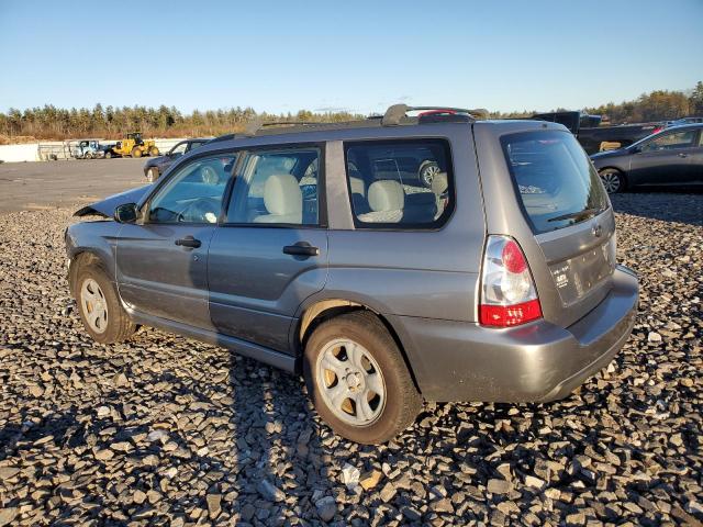 JF1SG63627H733787 - 2007 SUBARU FORESTER 2.5X SILVER photo 2