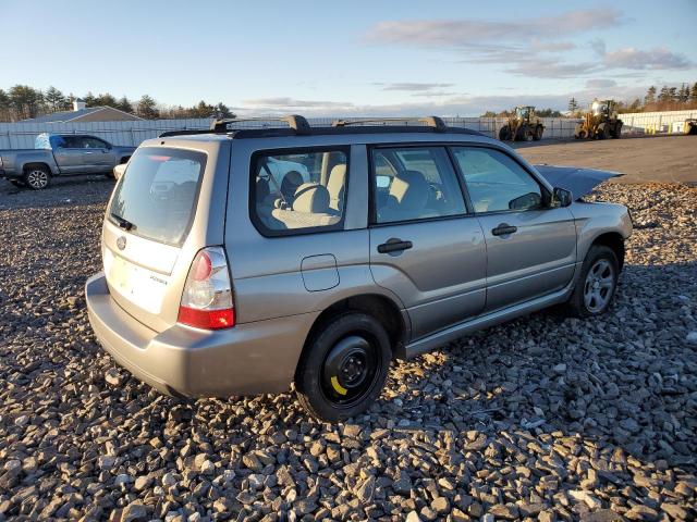 JF1SG63627H733787 - 2007 SUBARU FORESTER 2.5X SILVER photo 3