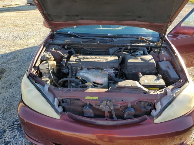 4T1BE32K73U179303 - 2003 TOYOTA CAMRY LE BURGUNDY photo 11