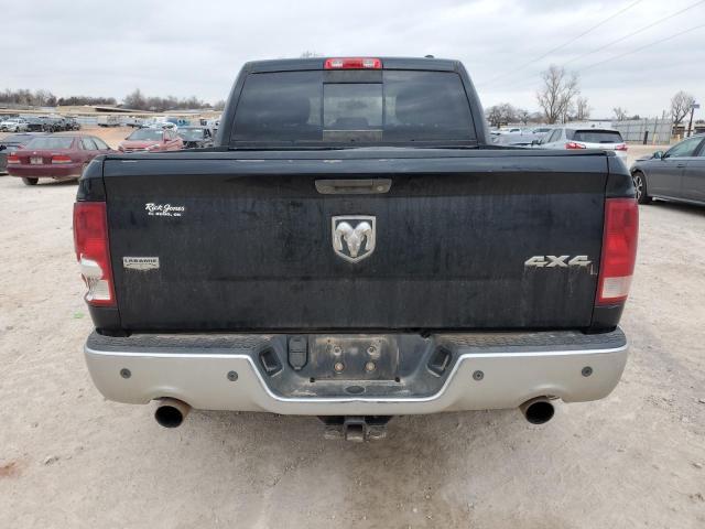 1C6RD7NT8CS185566 - 2012 DODGE RAM 1500 LARAMIE BLACK photo 6