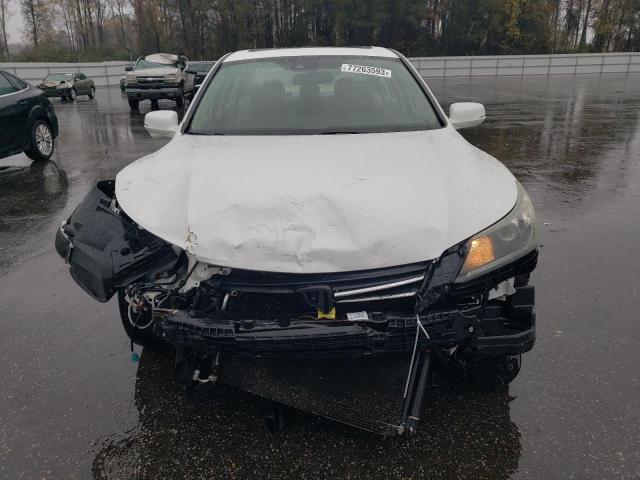 1HGCR2F86FA057559 - 2015 HONDA ACCORD EXL WHITE photo 5