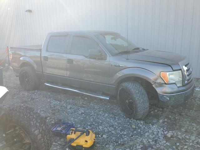 1FTEW1C84AFC36614 - 2010 FORD F150 SUPERCREW GRAY photo 4