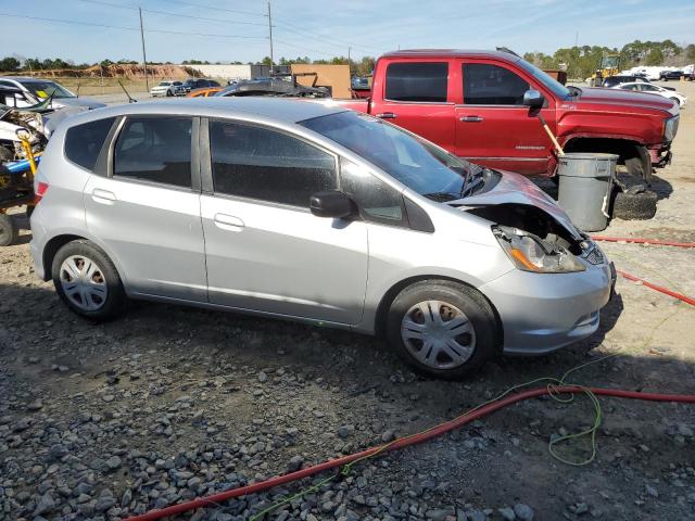 JHMGE8H38BC006982 - 2011 HONDA FIT SILVER photo 4