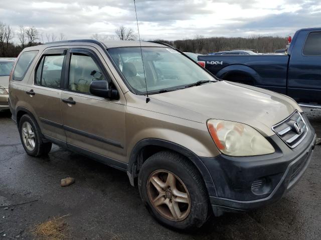 SHSRD68525U303023 - 2005 HONDA CR-V LX TAN photo 4