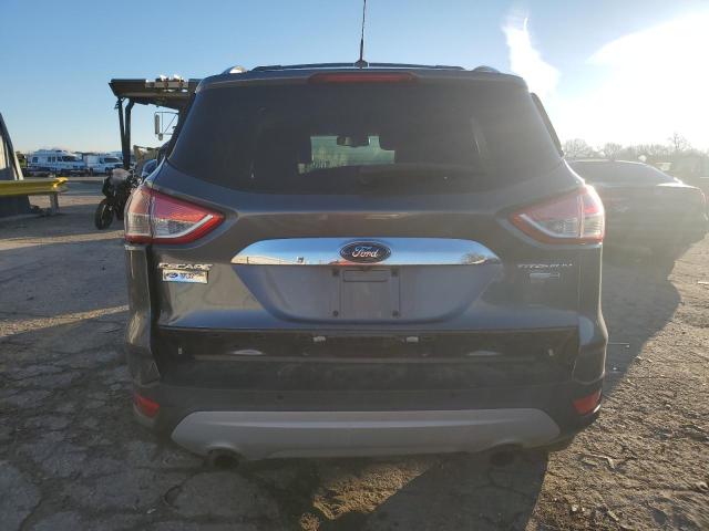 1FMCU9J9XEUA11151 - 2014 FORD ESCAPE TITANIUM GRAY photo 6